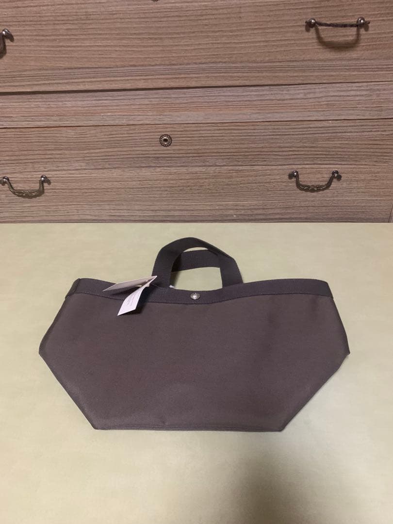 エルベシャプリエ 707c ノワール舟形 軽量トートバッグ M ブラウン