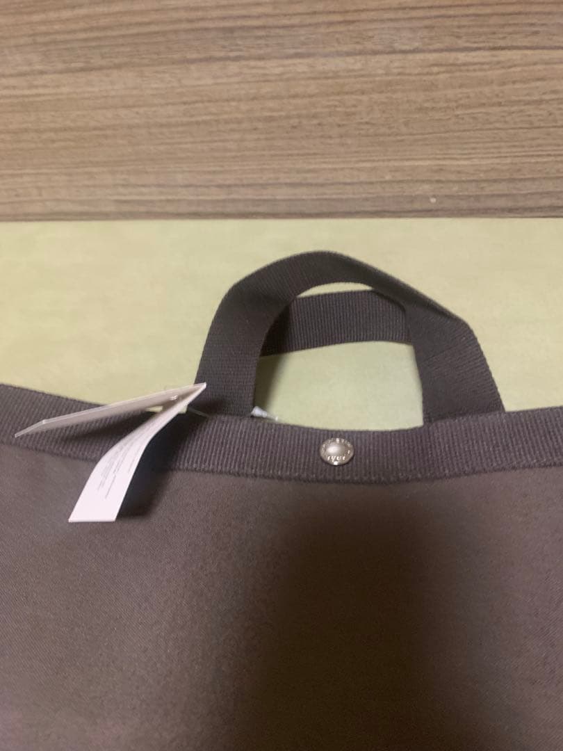 エルベシャプリエ 707c ノワール舟形 軽量トートバッグ M ブラウン