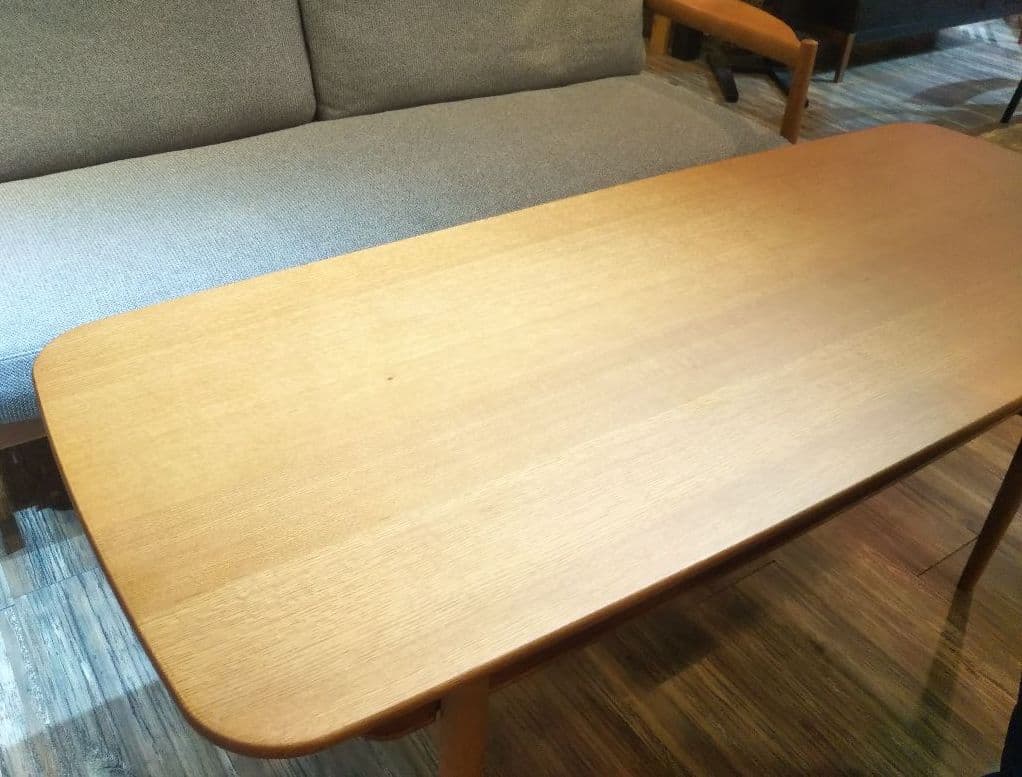 【専用】【日進木工】オーク 無垢 ソファーテーブル 国産 飛騨家具
