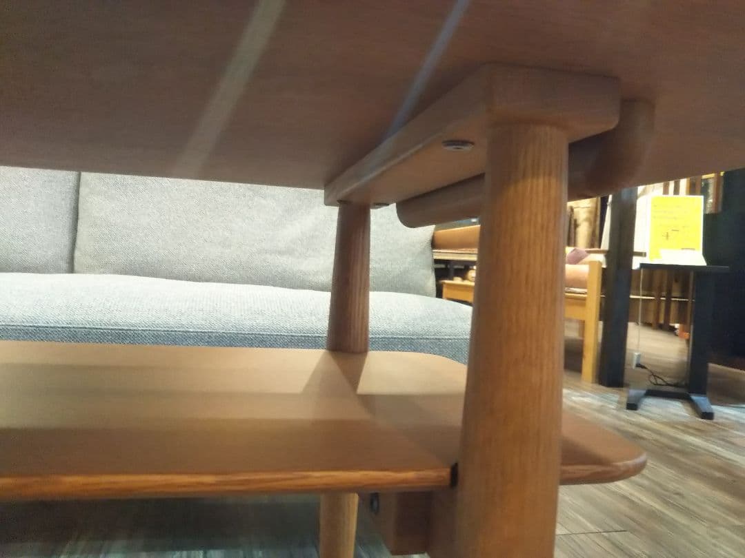 【専用】【日進木工】オーク 無垢 ソファーテーブル 国産 飛騨家具