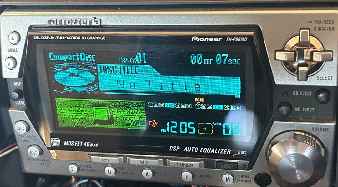【当時物】パイオニア カロッツェリア FH-P88MD