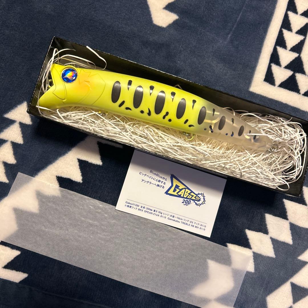 マッキィ希少BlueBlue社ガボッツ200 釣りフェス2024限定カラー