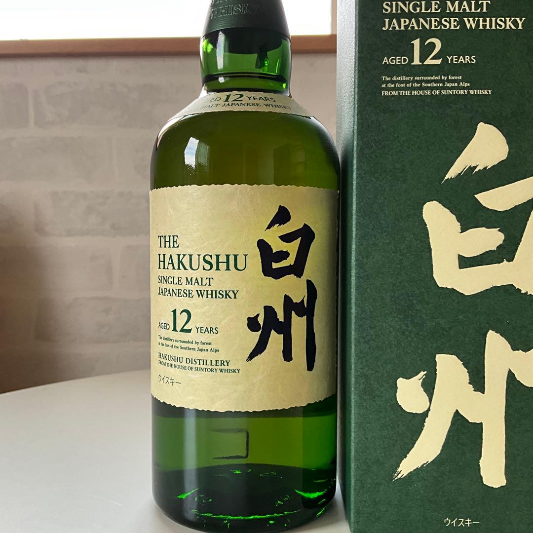 ⭐️希少サントリー白州12年700mlウィスキー未開封