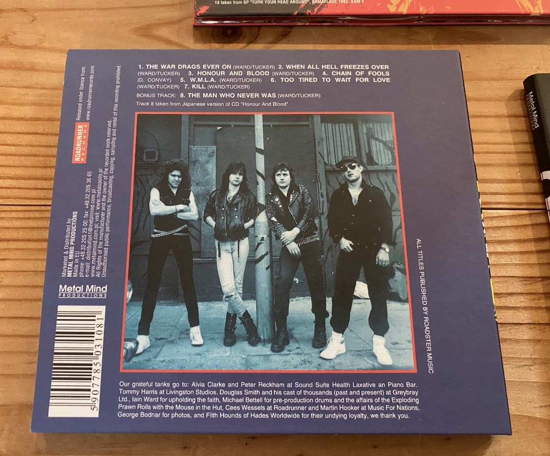 TANK 8CD+1DVD Boxセット NWOBHM タンク