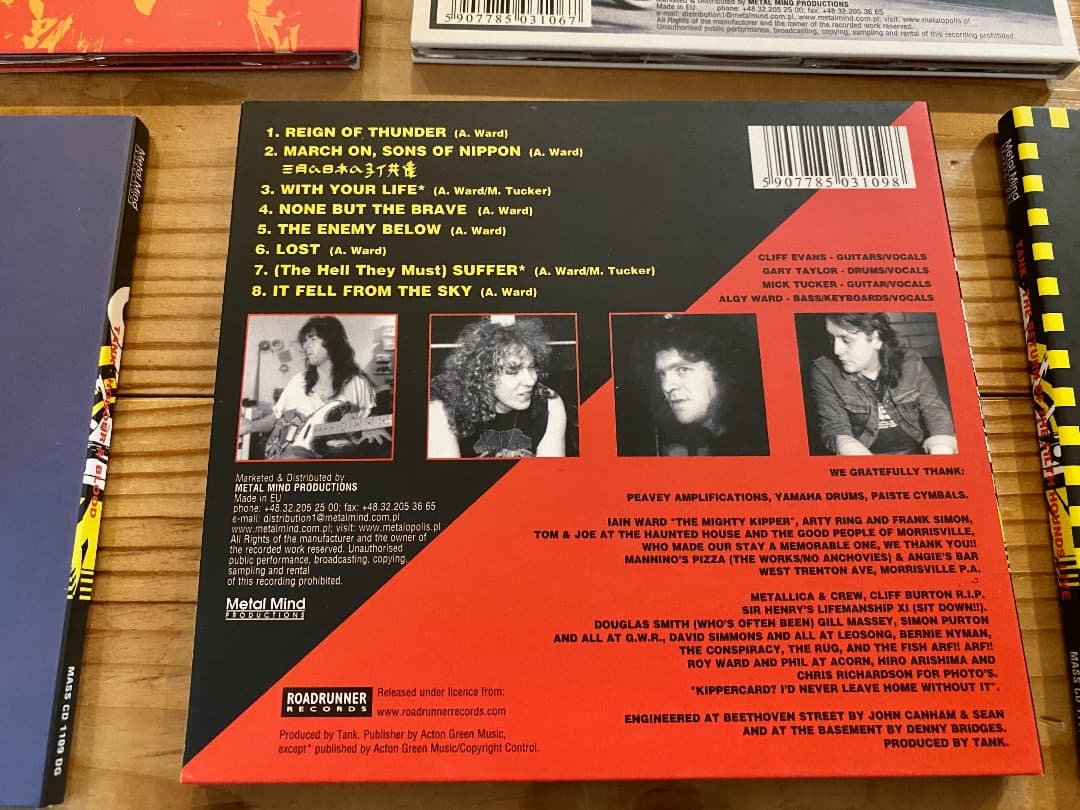 TANK 8CD+1DVD Boxセット NWOBHM タンク