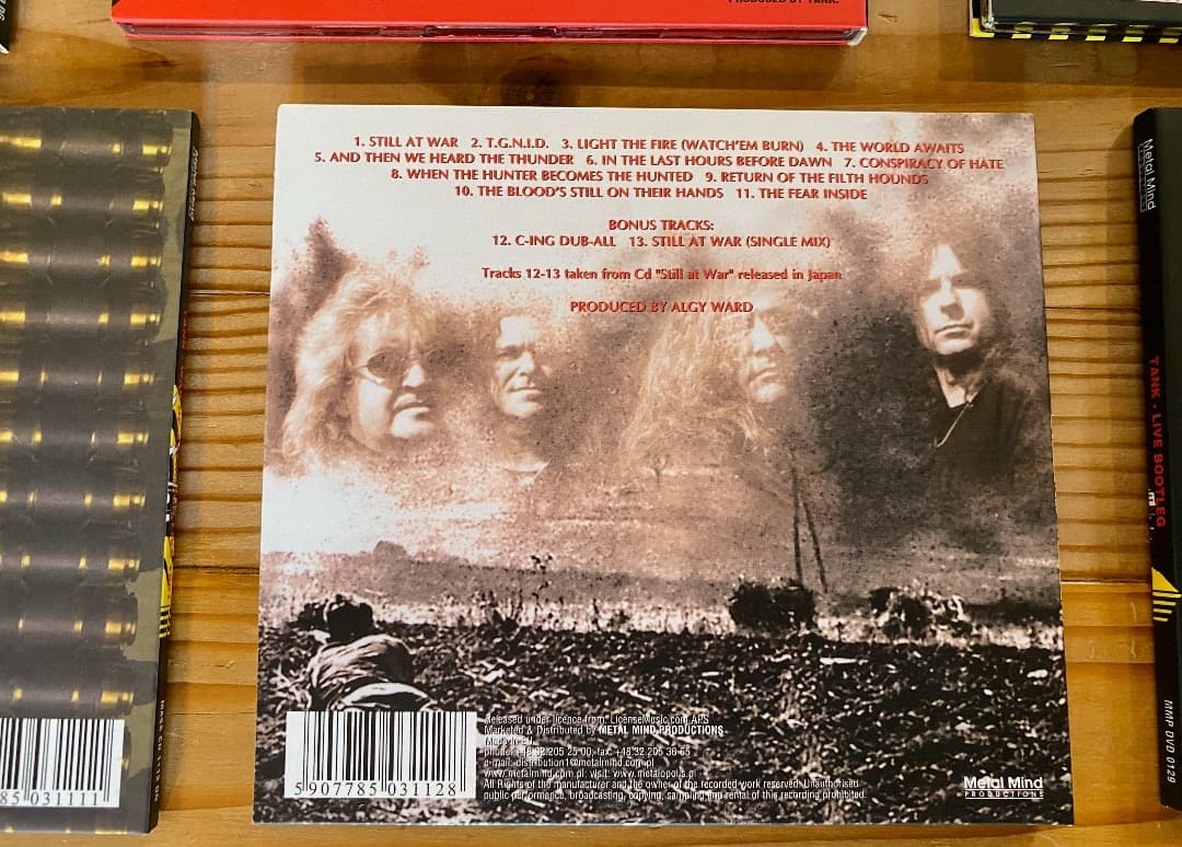 TANK 8CD+1DVD Boxセット NWOBHM タンク