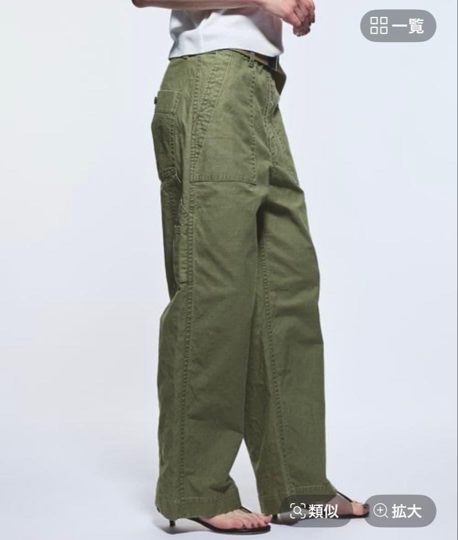 BRILL★ブリル★カーゴパンツ　カーキ　38