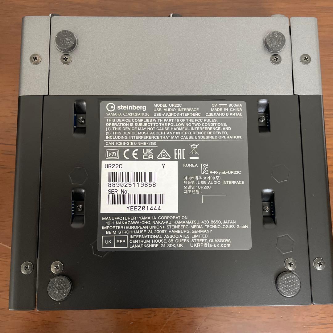 STEINBERG UR22C オーディオインターフェイス