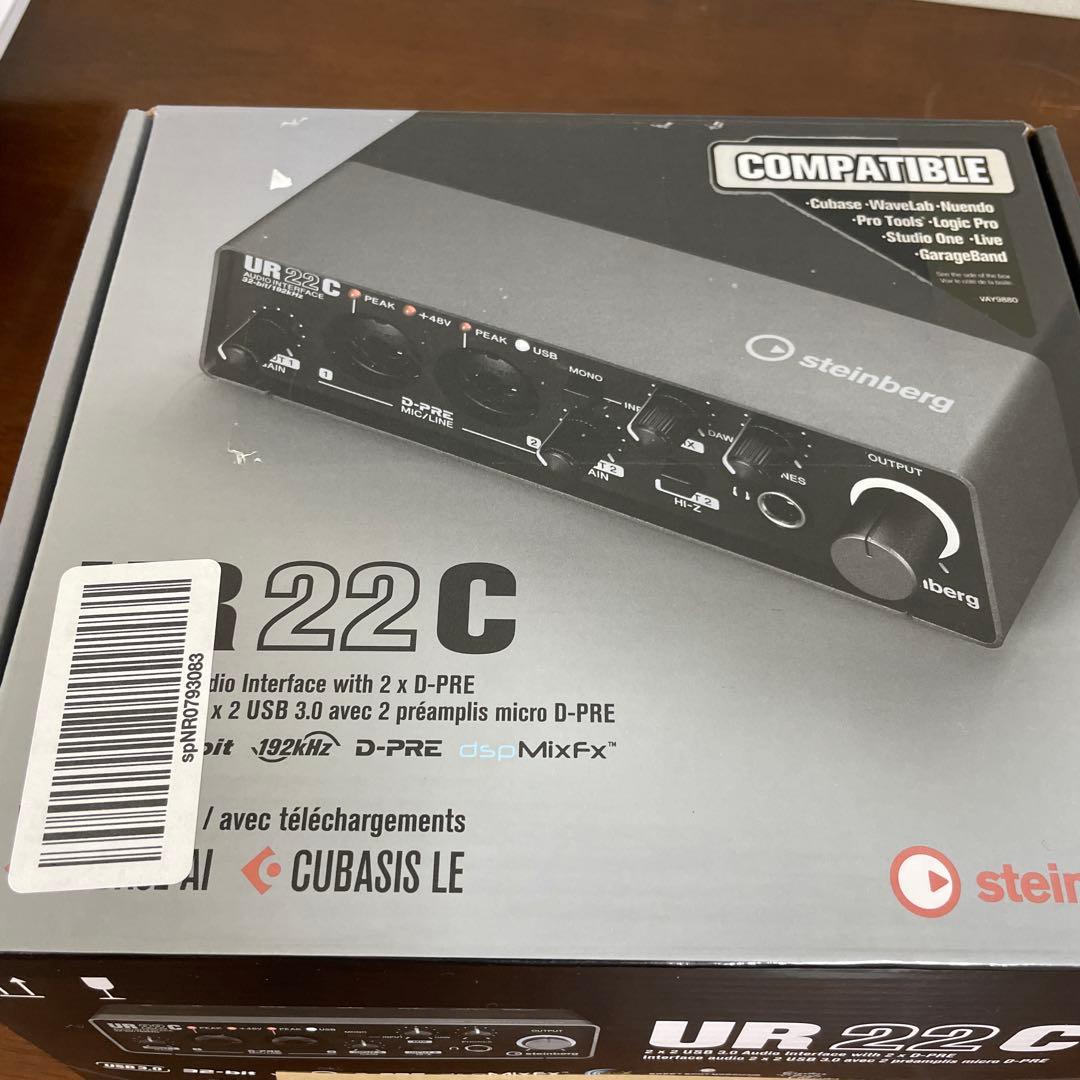 STEINBERG UR22C オーディオインターフェイス