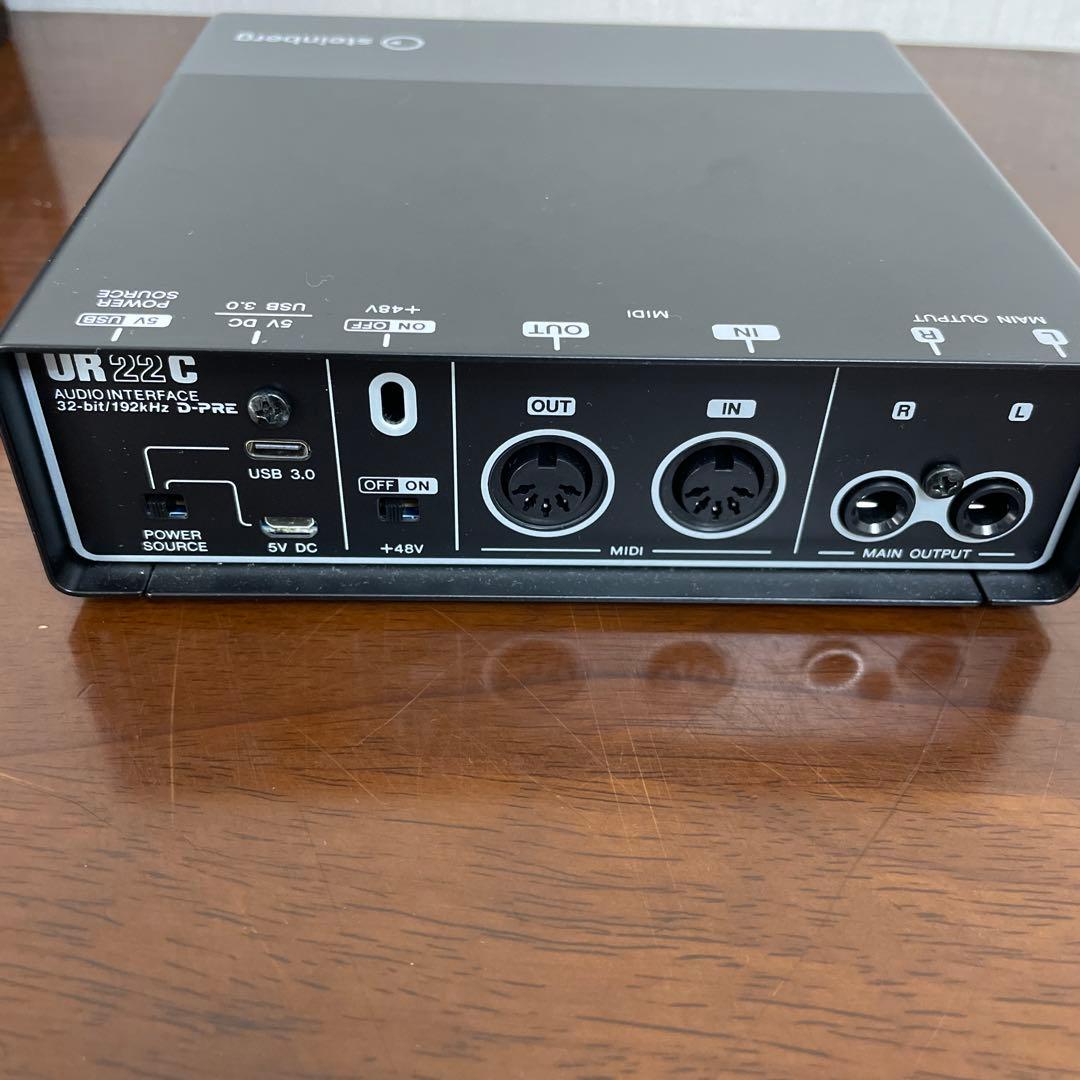 STEINBERG UR22C オーディオインターフェイス