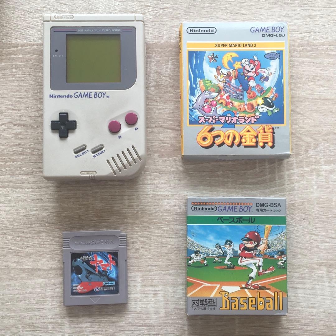 任天堂　初代ゲームボーイ　ゲームソフト2つ