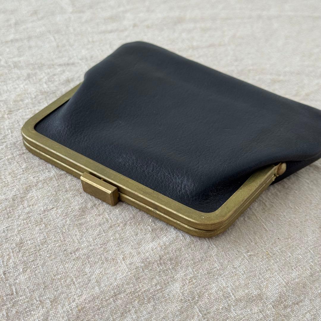 as couture アズ・クチュール 真鍮口金財布 Middle がま口財布