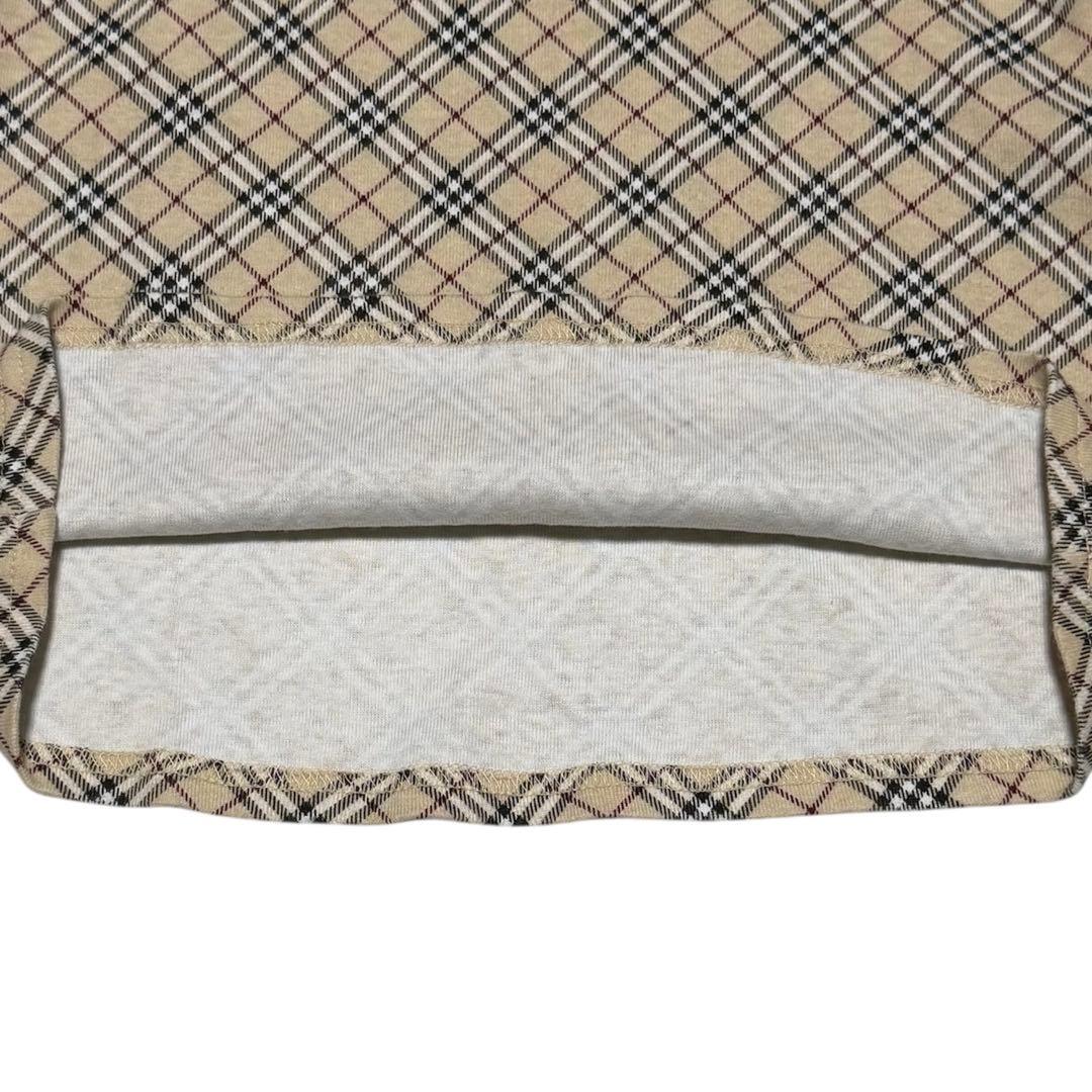 BURBERRY LONDON Blue Label チェック長袖カットソー