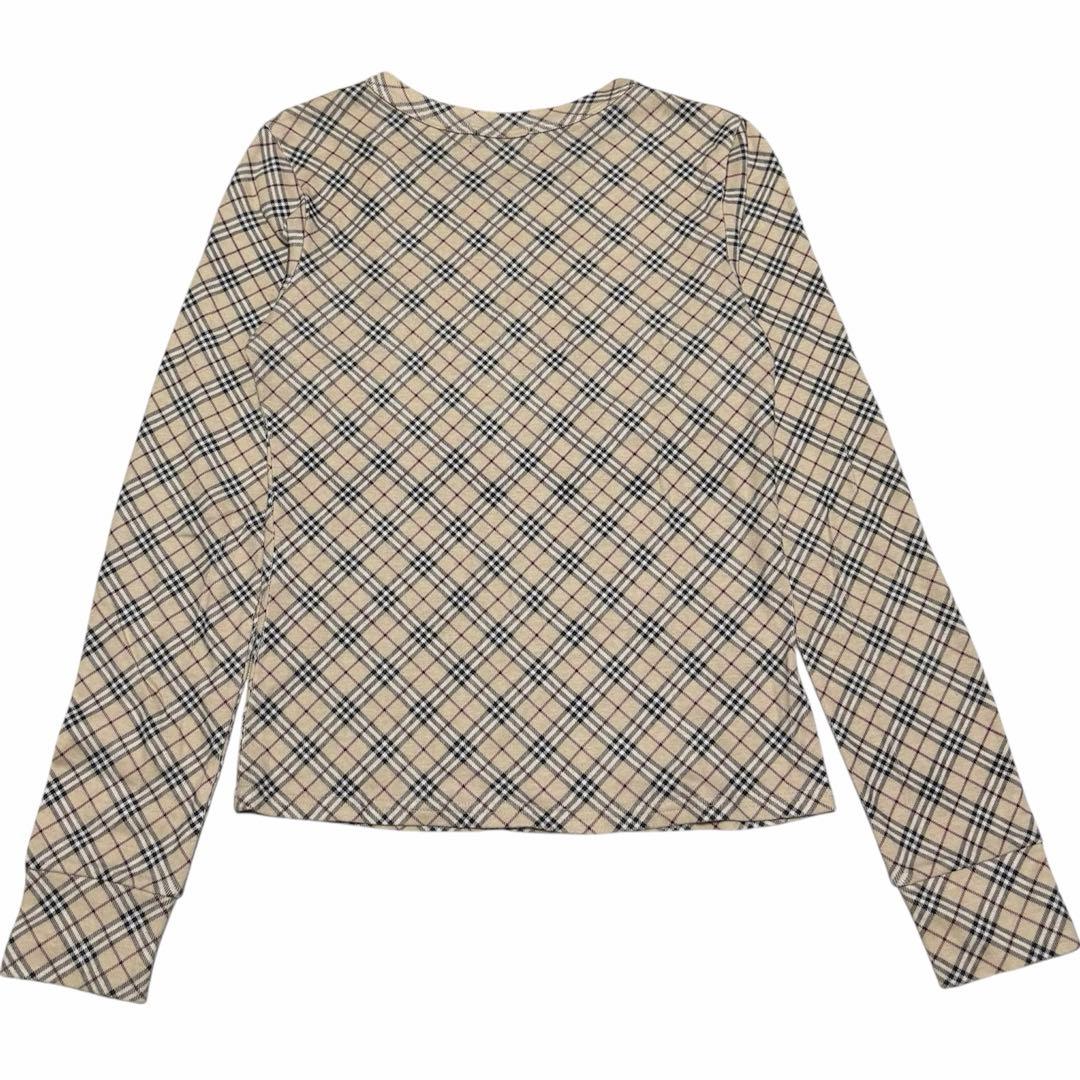 BURBERRY LONDON Blue Label チェック長袖カットソー