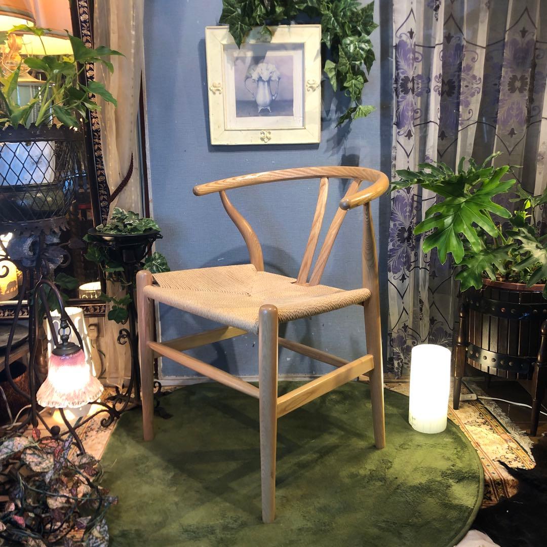 北欧デザインペーパーコード　　Yチェア型　リプロダクト品　椅子