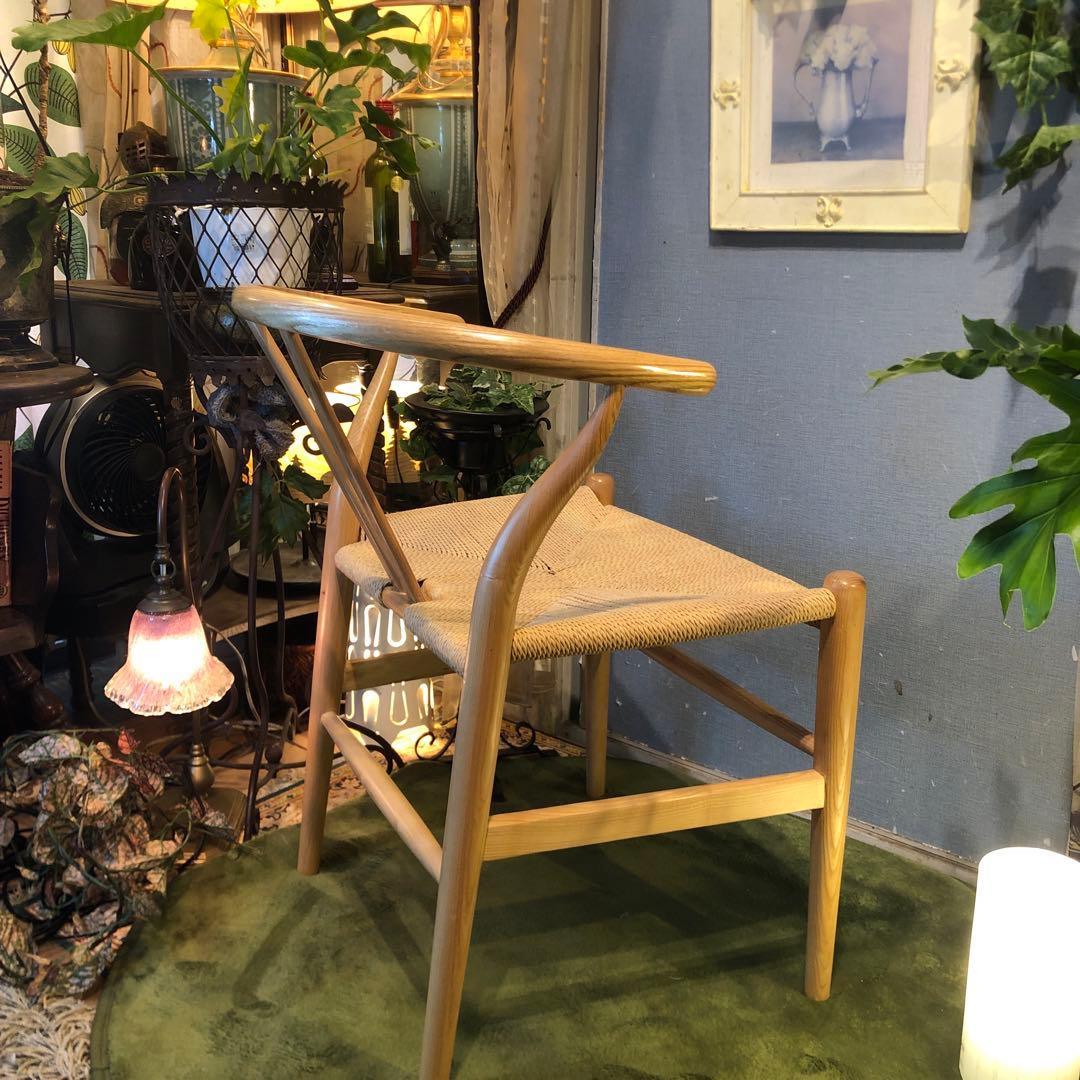 北欧デザインペーパーコード　　Yチェア型　リプロダクト品　椅子