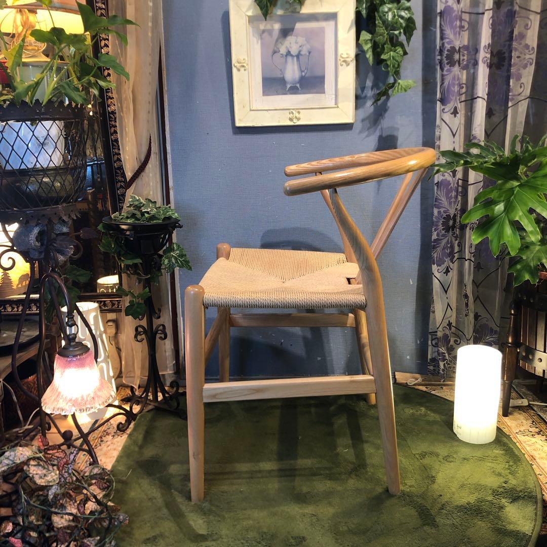 北欧デザインペーパーコード　　Yチェア型　リプロダクト品　椅子