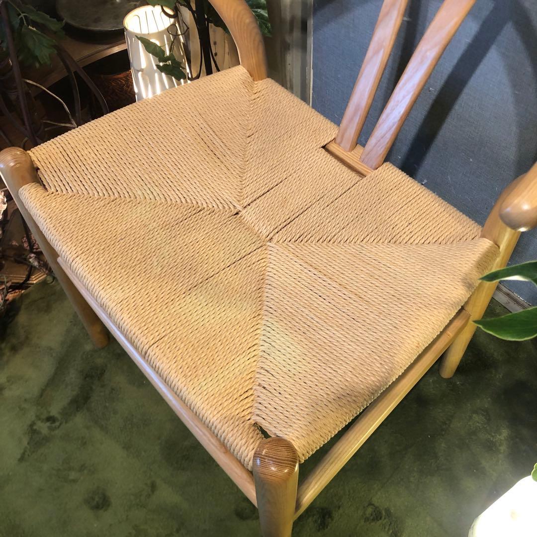 北欧デザインペーパーコード　　Yチェア型　リプロダクト品　椅子