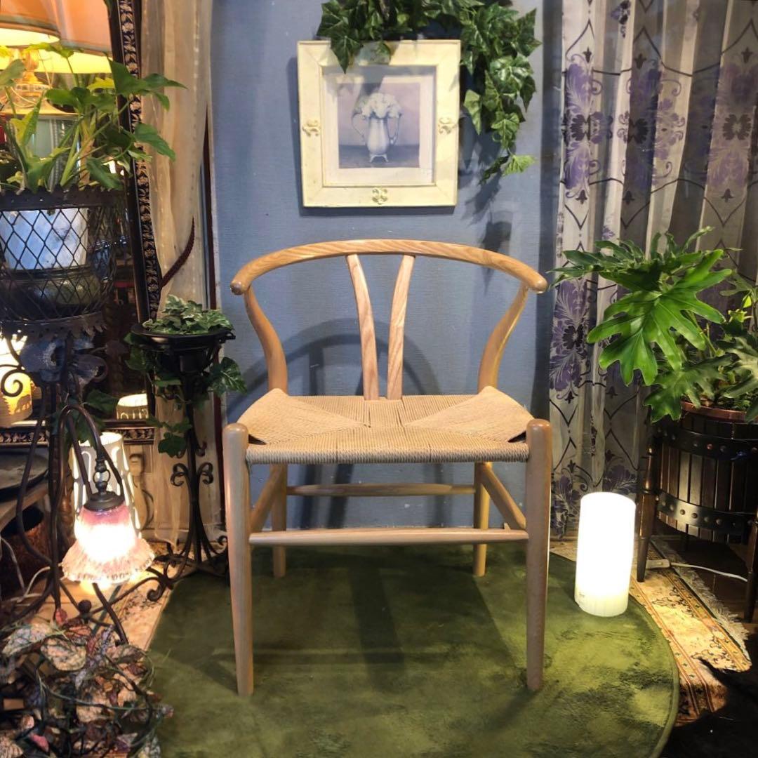 北欧デザインペーパーコード　　Yチェア型　リプロダクト品　椅子