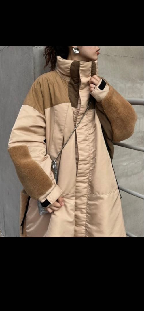 etsinta エシンタ モンスター中綿オーバーコート