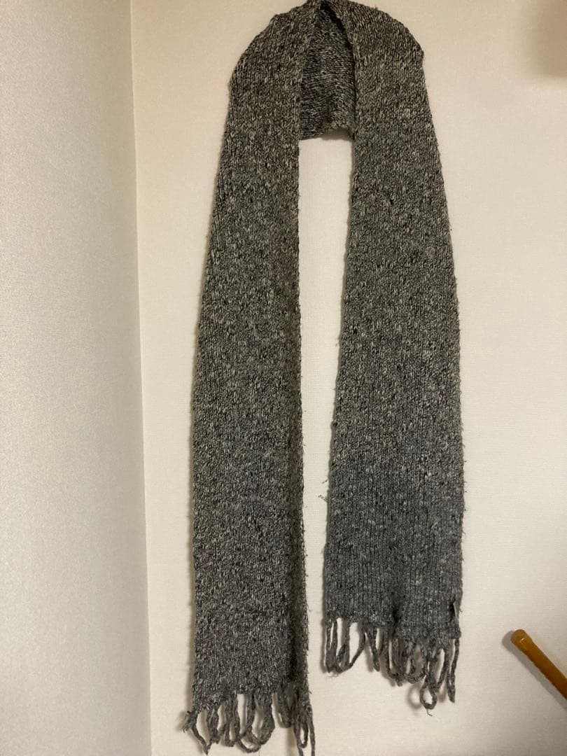 dior homme ディオールオム　霜降り　ロング　マフラー　エディ期　レア