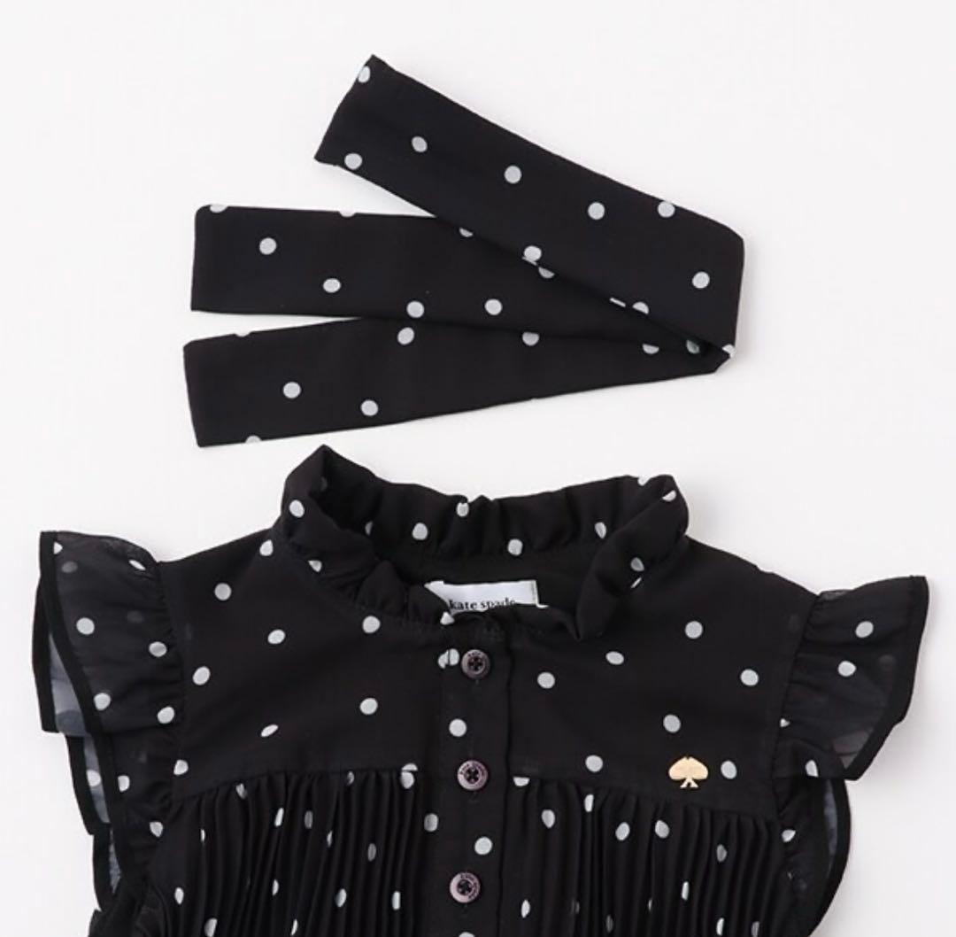 M*A様 【新品未使用】ケイトスペード トドラー ドットプリーツワンピース