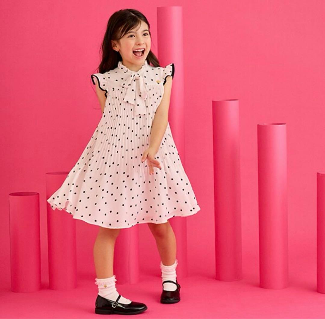 M*A様 【新品未使用】ケイトスペード トドラー ドットプリーツワンピース