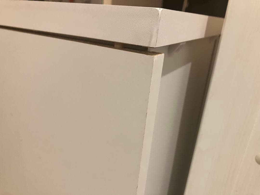 ニトリ　キッチンカウンター　レンジボード　白