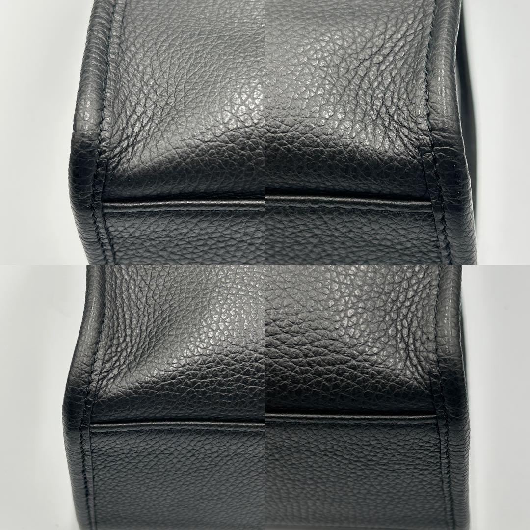 美品【GIANNI CHIARINI】マルチェッラ 本革 トートバッグ ポーチ付