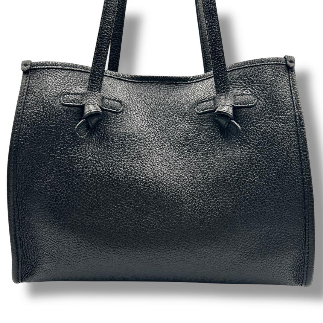 美品【GIANNI CHIARINI】マルチェッラ 本革 トートバッグ ポーチ付