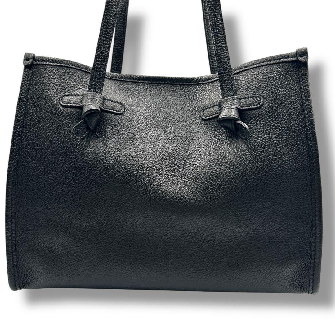 美品【GIANNI CHIARINI】マルチェッラ 本革 トートバッグ ポーチ付
