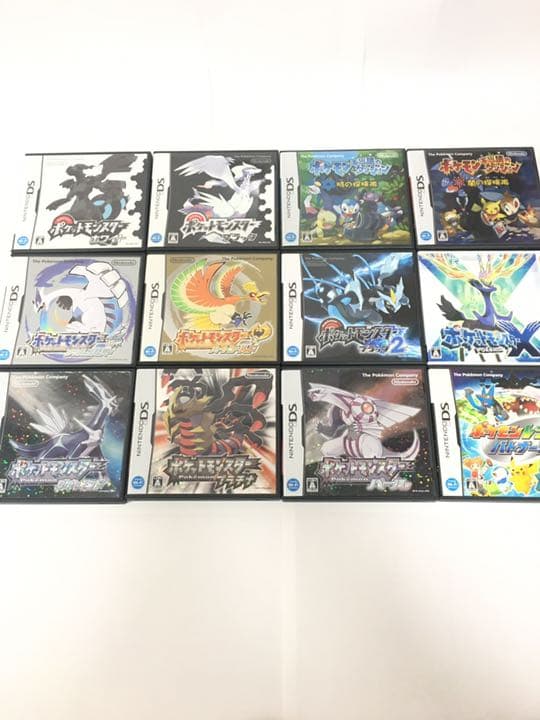 ポケモン カセット 歴代全部セット まとめ売り DS 3DS