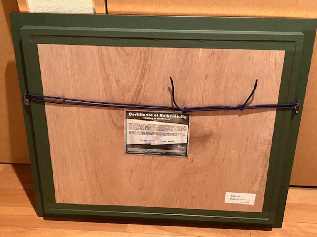 Walt Disney Waiting for the Moment 版画