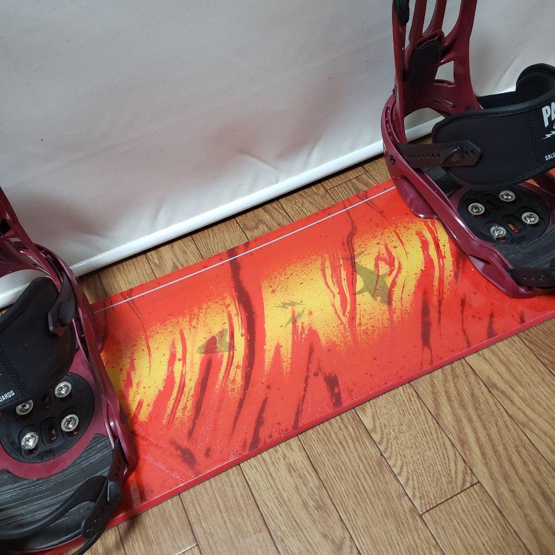 専用出品 K2 SALOMON 152cm グラトリ スノーボード セット