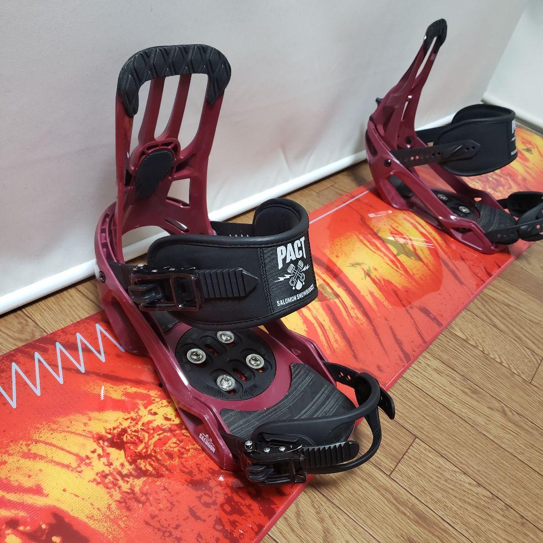 専用出品 K2 SALOMON 152cm グラトリ スノーボード セット