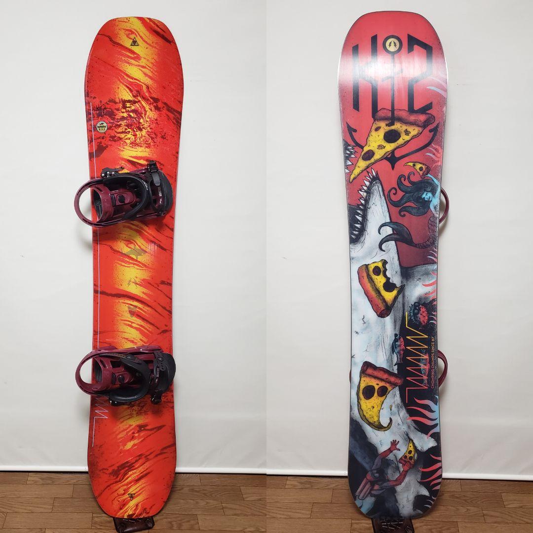 専用出品 K2 SALOMON 152cm グラトリ スノーボード セット