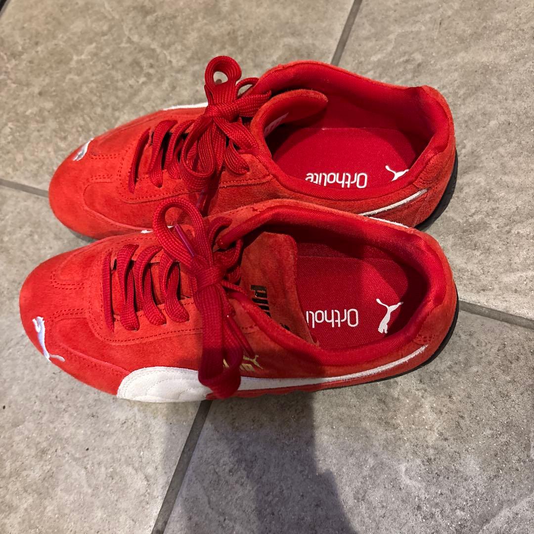 PUMA スピードキャット　レッド　24センチ