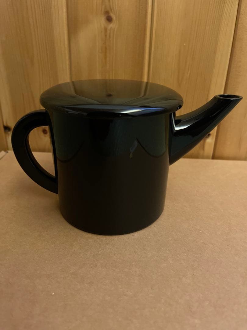 湯桶24個セット 新品 送料込 大サイズ400cc 光沢の黒色 プラスチック製