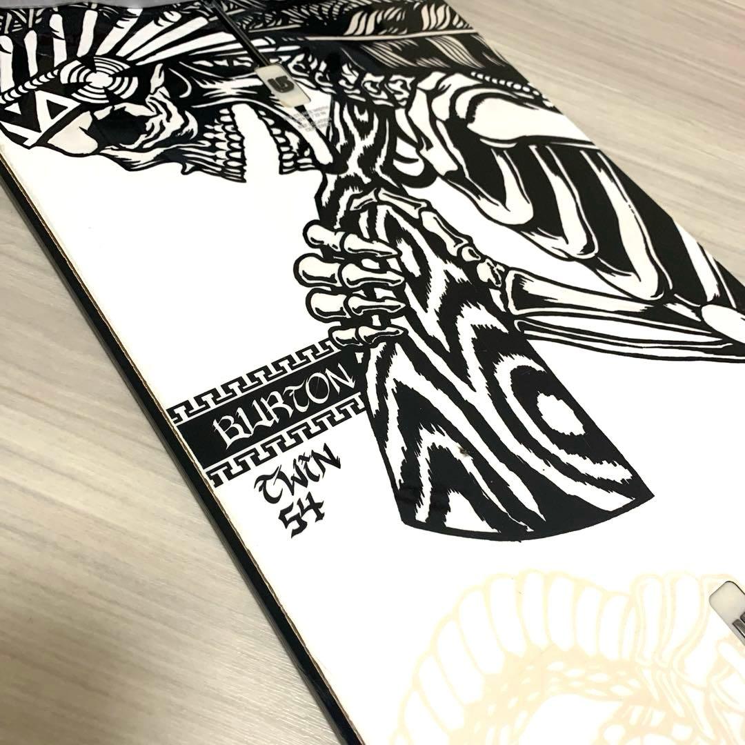 BURTON TWIN 154 BURTON EST EST M セット スカル