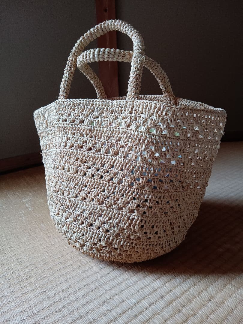 と*み様 美品　サンアルシデ　ラフィア　かごバッグ　ヘレンカミンスキー好きに