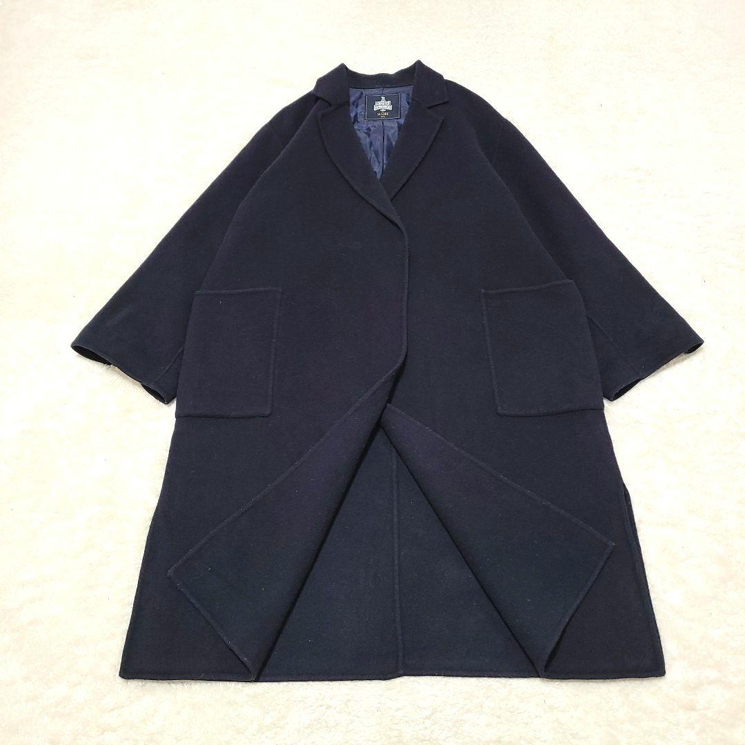 【人気】23年　スローブイエナ　ハミルトン　ダブルフェイスロングチェスターコート