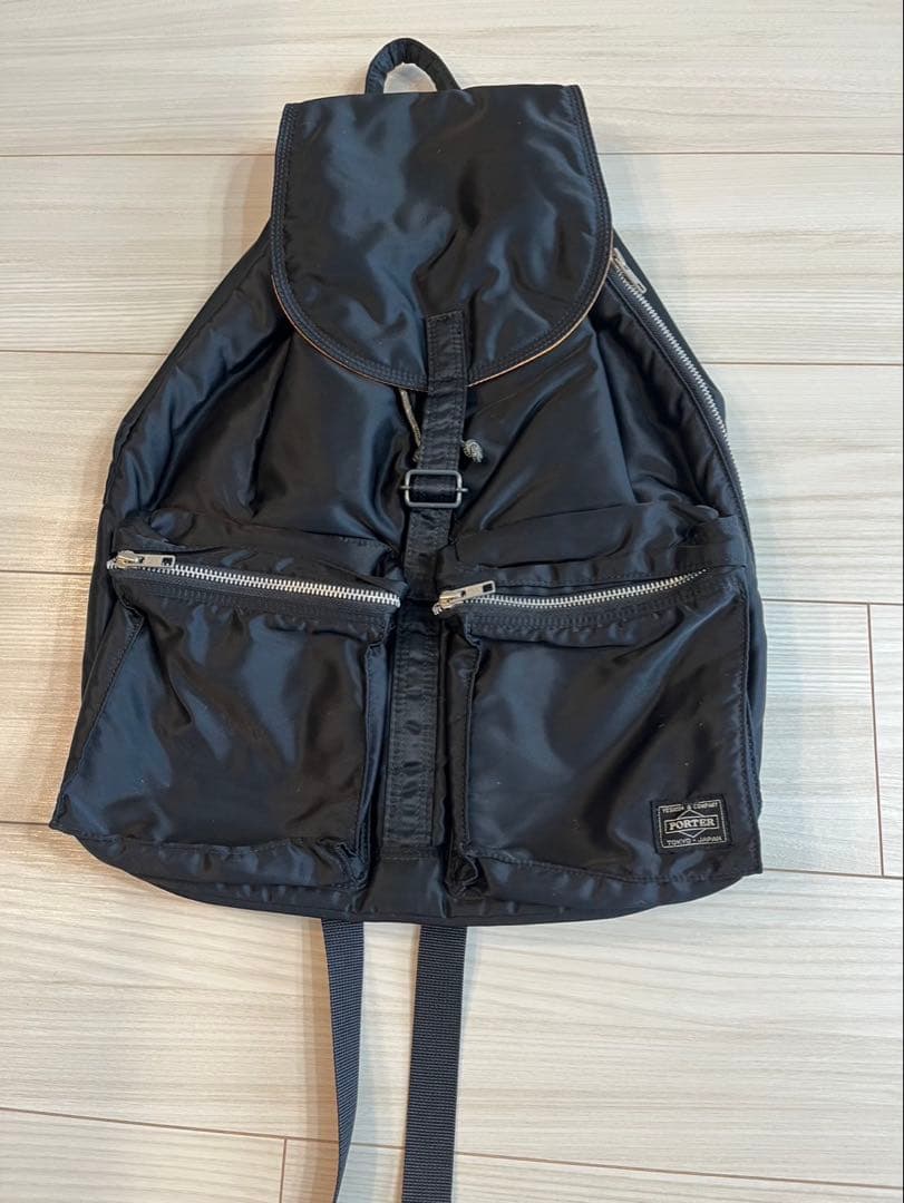 廃盤品❗️PORTER ブラック ナイロンリュック　吉田カバン