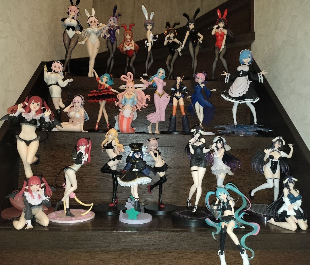 美少女アニメフィギュア②開封品 27体セット