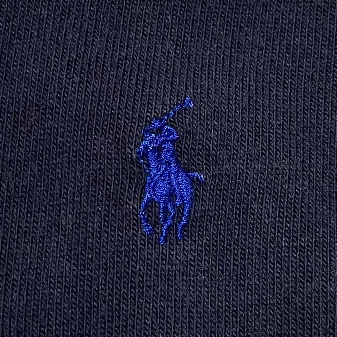 【人気デザイン】 ラルフローレン ラガーシャツ XL レッド ネイビー 太ピッチ