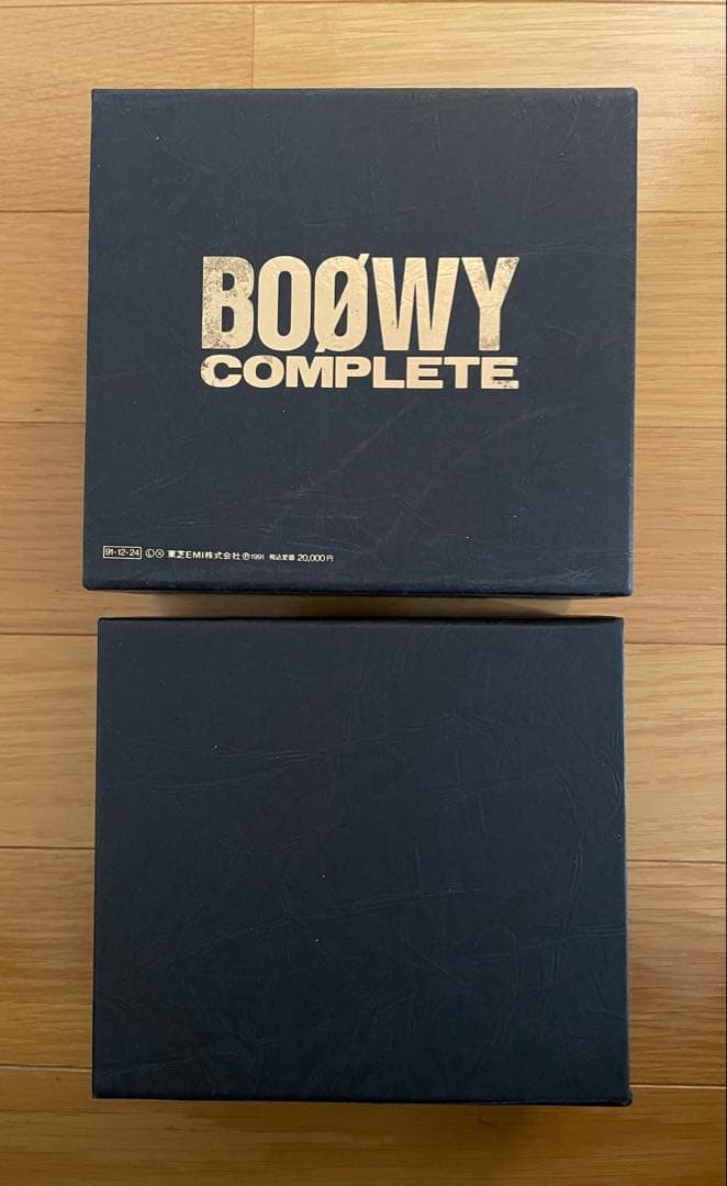絶版品　初回限定盤　BOOWY COMPLETE LIMITED EDITION