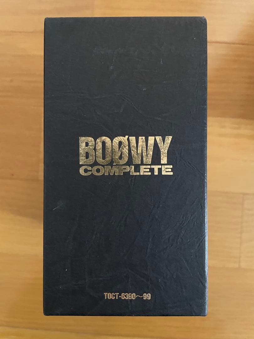 絶版品　初回限定盤　BOOWY COMPLETE LIMITED EDITION