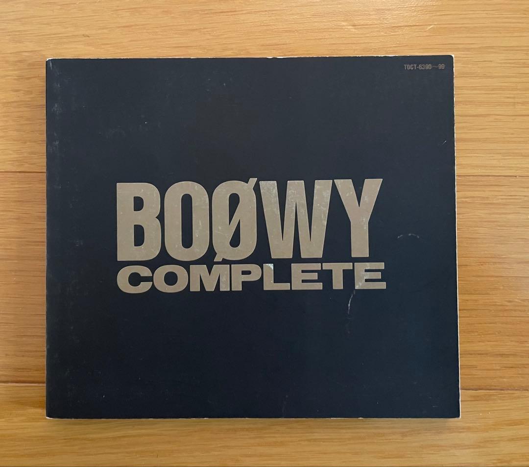 絶版品　初回限定盤　BOOWY COMPLETE LIMITED EDITION