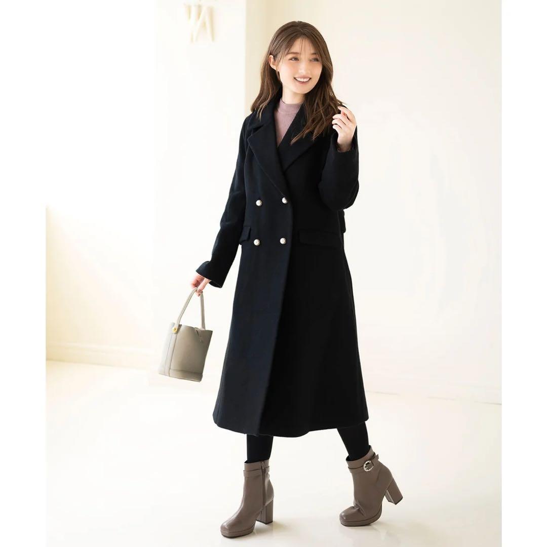 値下げしました！MISCH MASCH パールボタンロングコート