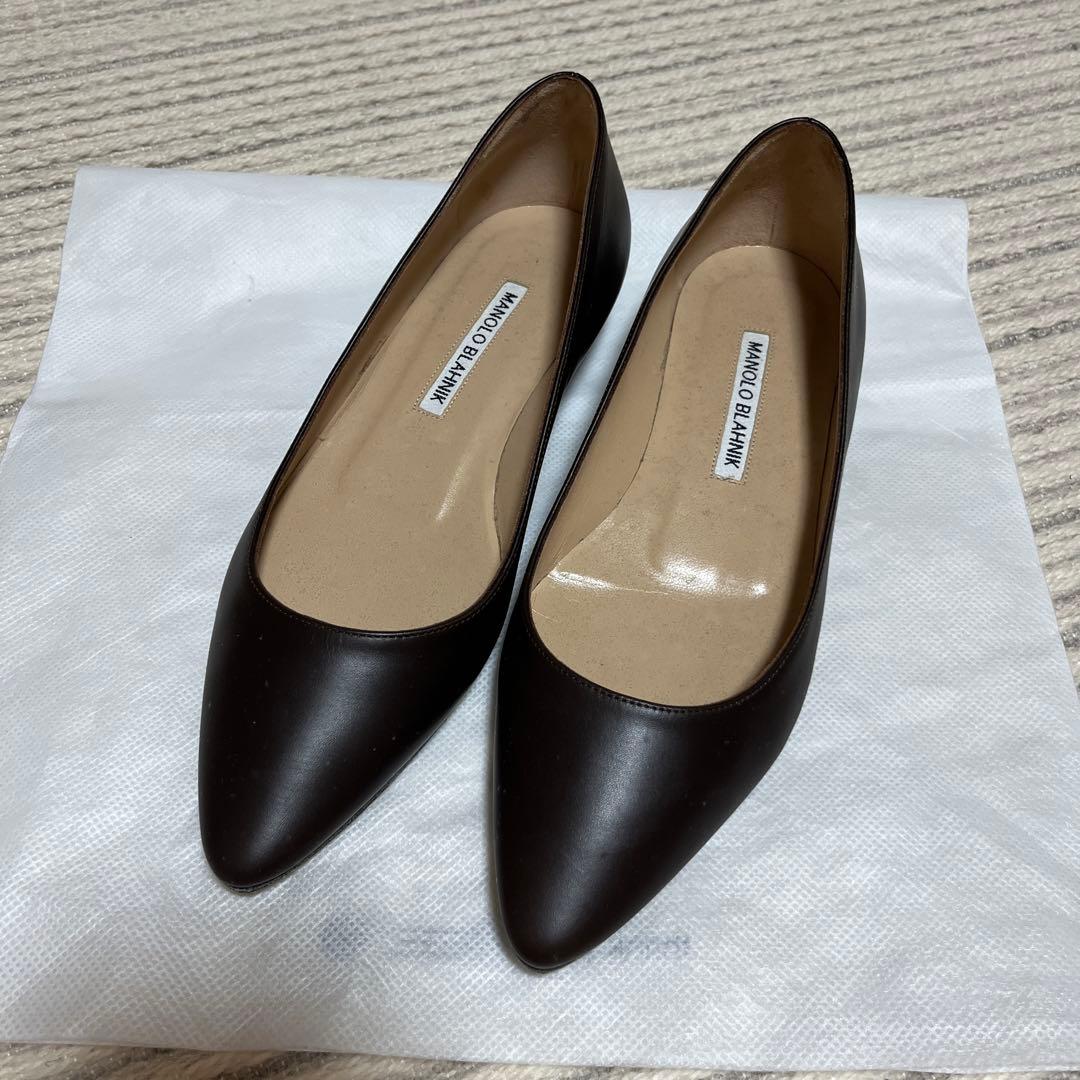 【MANOLO BLAHNIK】　パンプス