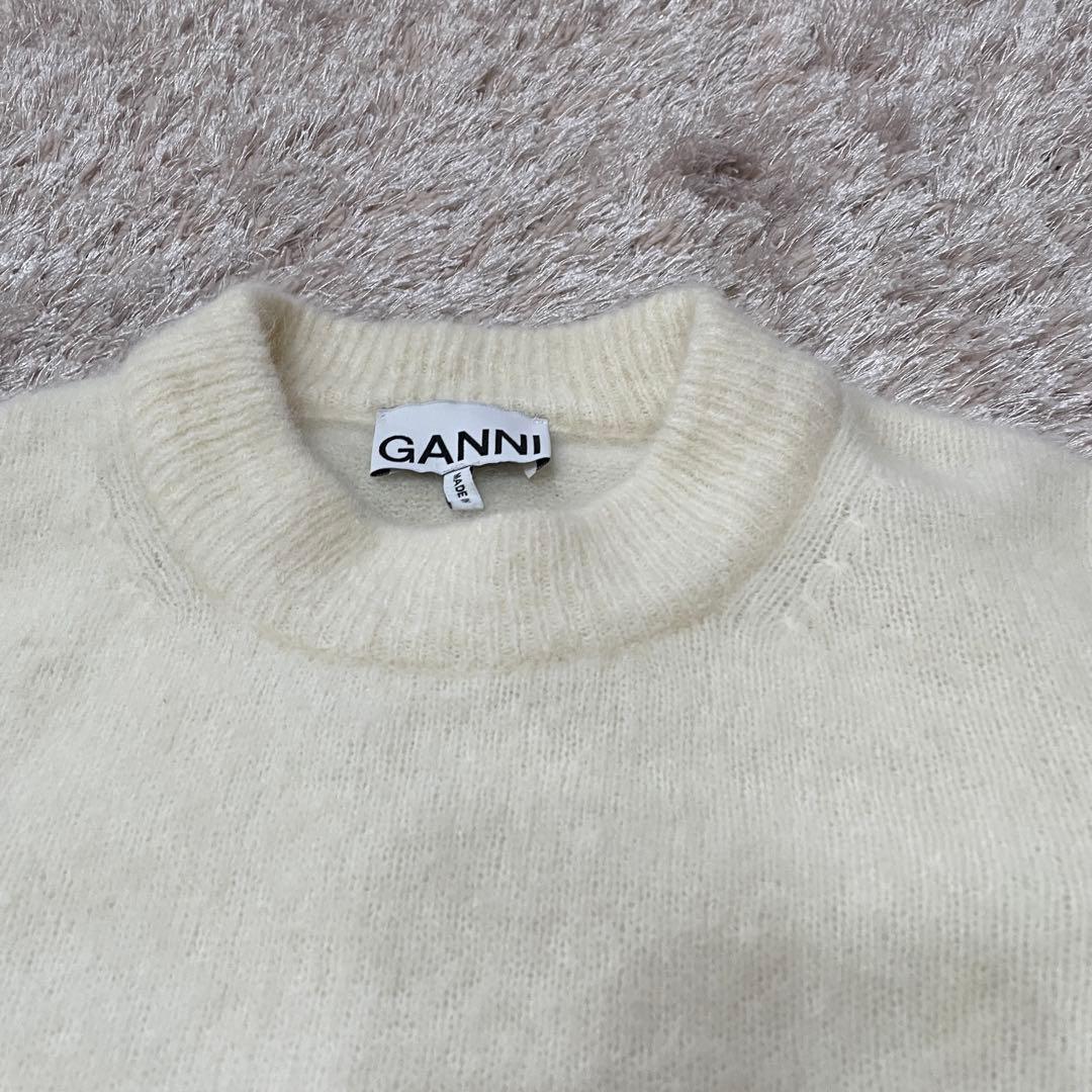 ❤️専用【美品】GANNI ガニー ホワイト　モヘア ニット